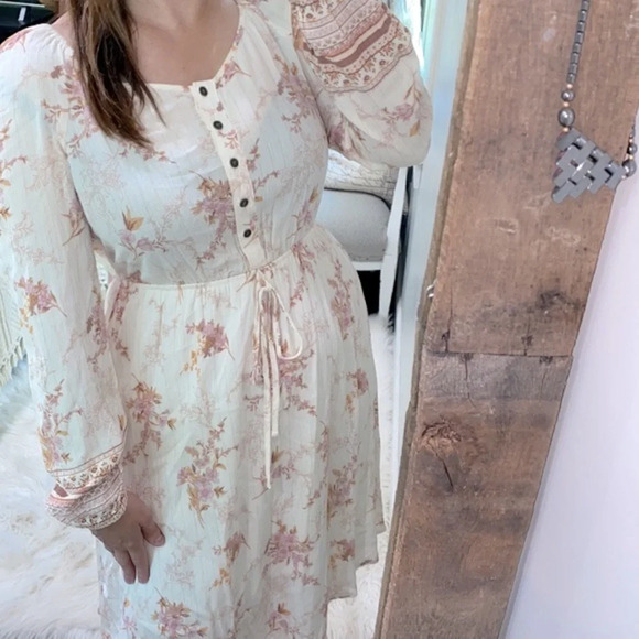 Knox Rose floral maxi dress size medium new with tags - Picture 3 of 15